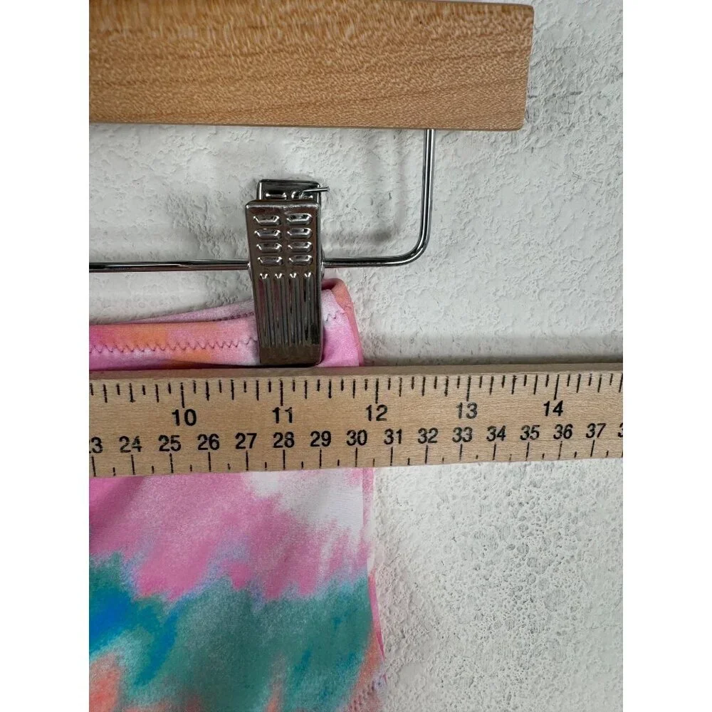 J.Crew tie dye pink core Girls' bow bikini‎ bottom 12